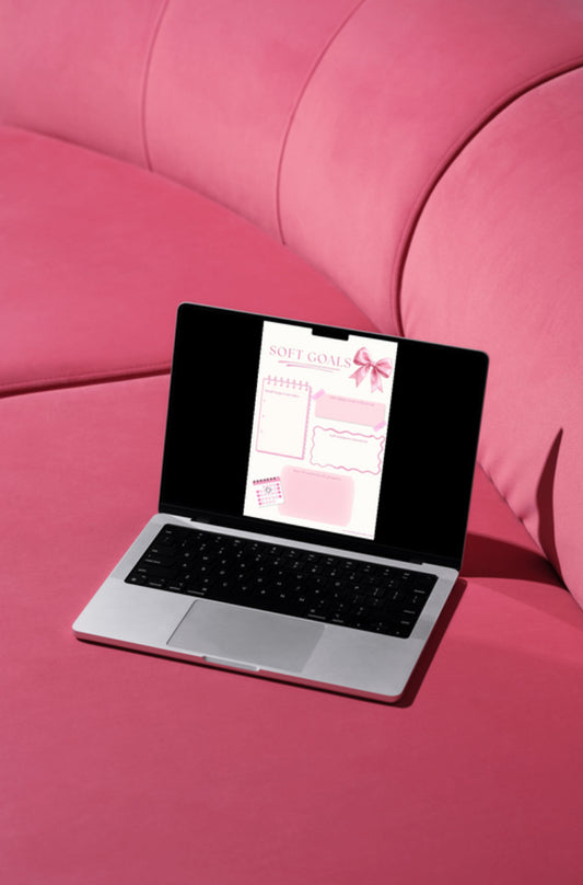 Soft Line Digital Planner - by Pink Pearl Studio