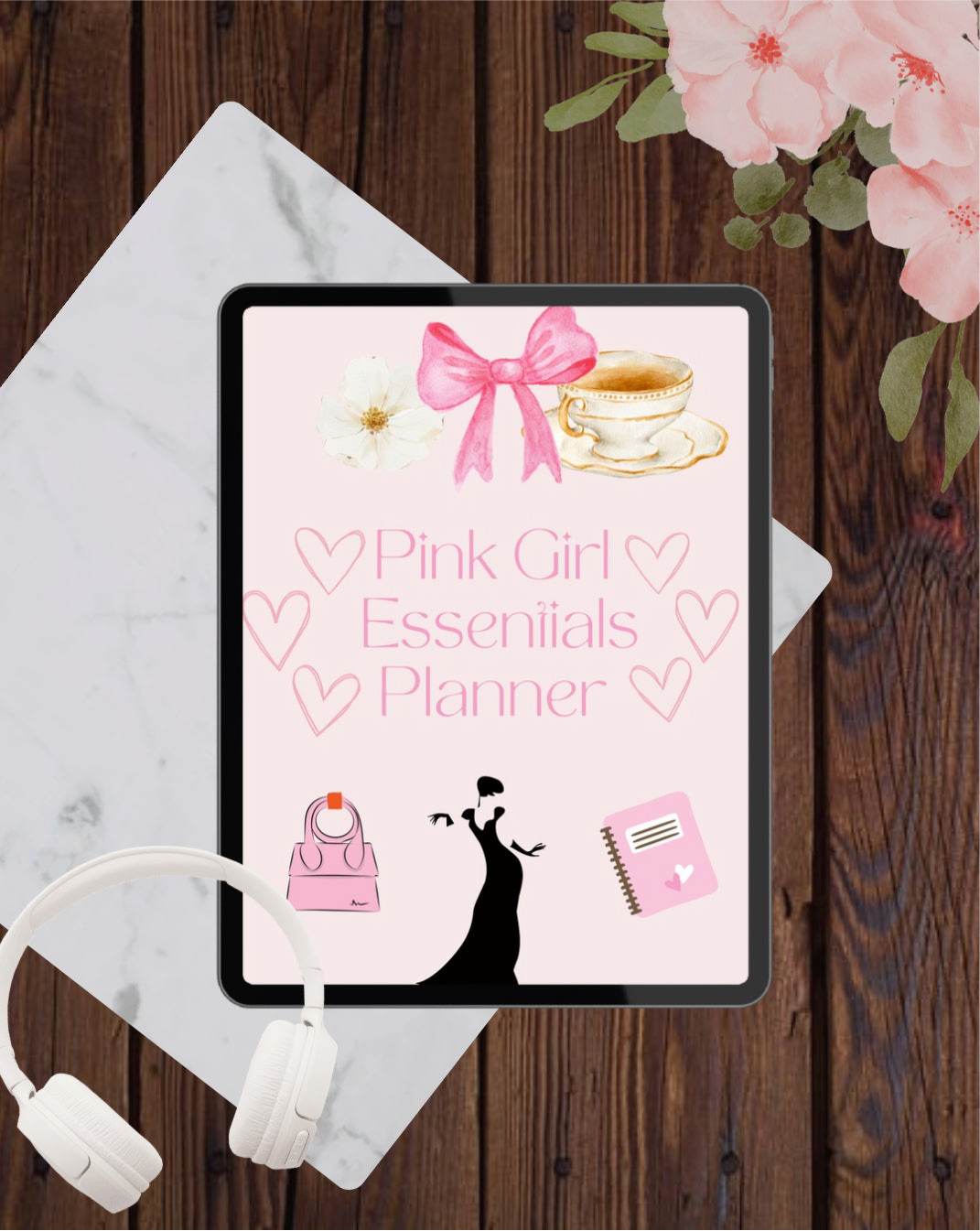 Pink Girl Essentials Planner - Digital Download 💗🎀